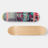 Schimmige energie vampier skateboard (Horizontaal)