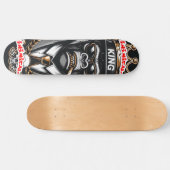 Schimmige Koning Gangster Gorilla Skateboard (Horizontaal)