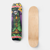 Schimmige raadsels skateboard (Voorkant)