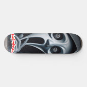 Schimmige spookjongen skateboard (Horizontaal)