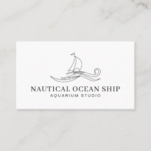Schip Boot Nautilus Zee Oceaan Contactkaartje