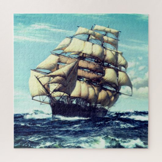  schip Cutty Sark Legpuzzel (Verticaal)