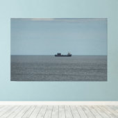 Schip EEMS Dover Canvas Afdruk (Insitu (Houten vloer))