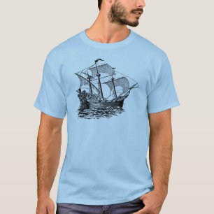  schip Galleon T-shirt