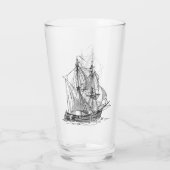  schip glas (Achterkant)