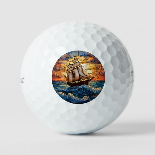 Schip Golfballen (Voorkant)