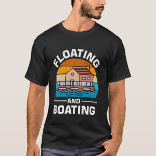 Schip Houseboat Design voor een Houseboat Owner 1 T-shirt