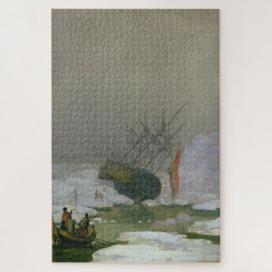 Schip in de Noordelijke IJszee – Caspar David Frie Legpuzzel