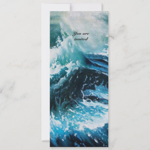 Schip in het Zee in Storm Kaart