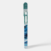 Schip in het Zee in Storm / marineblauw Case-Mate iPhone Case (Achterkant / Links)