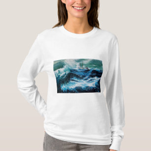 Schip in het Zee in Storm T-shirt