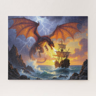 Schip in nood legpuzzel
