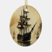 schip keramisch ornament (Rechts)