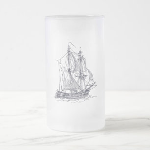 schip matglas bierpul