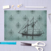  schip Nautisch Tissuepapier (Craft)