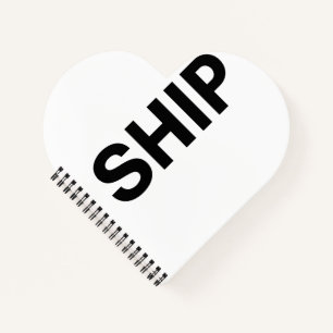 schip notitieboek
