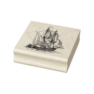 schip rubberstempel