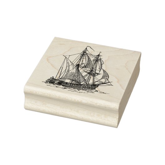  schip 	rubberstempel (Stempel)