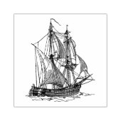  schip 	rubberstempel (Afrduk)
