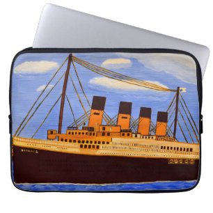 Schip Titanic Laptop Sleeve