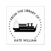 Schip uit de bibliotheek van Round stempel (Design)