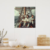 Schip van lezers 06 poster (Keuken)