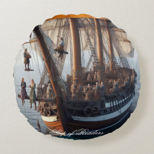Schip van lezers 06 rond kussen