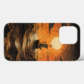 Schip varen in de nacht Case-Mate iPhone case (Achterkant (horizontaal))