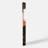 Schip varen in de nacht iPhone hoesje (Linkerkant)