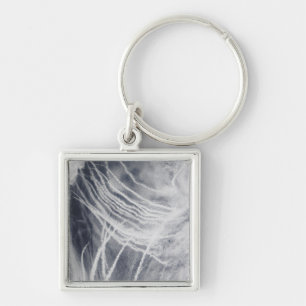 Schip volgt de noordelijke Stille Oceaan Sleutelhanger