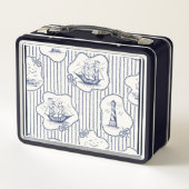 Schip voor marinethema Blauwe vuurtoren (Achterkant)