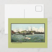  Schip Yard Charlestown MA Briefkaart (Voorkant / Achterkant)