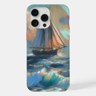 Schip Zeilend Op De Zee iPhone 15 Pro Max Hoesje