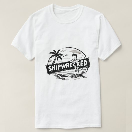 schipbreuk t-shirt (Design voorkant)