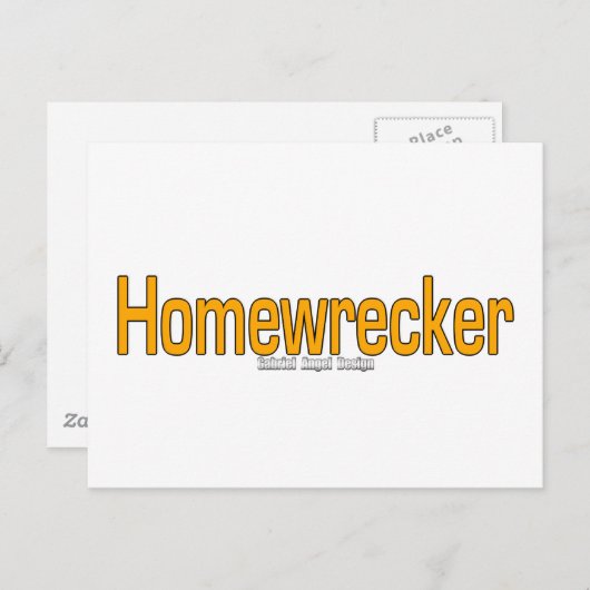 schipbreukeling briefkaart (Voorkant / Achterkant)