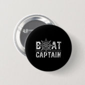 Schiperminnaar Boot Eigenaar Schipper Schip Ronde Button 5,7 Cm (Voorkant /achterkant)
