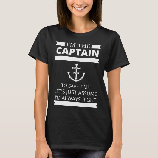 Schipper Van De Boot T-shirt (Voorkant)