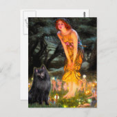 Schipperke 2 - MidEve Briefkaart (Voorkant / Achterkant)