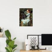 Schipperke 4 - Ophelia Seated Poster (Thuiskantoor)