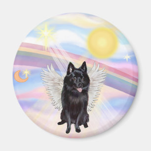 Schipperke Angel Magneet