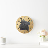 Schipperke Art Ronde Klok (Huis)