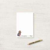 Schipperke Dad Post-it® Notes (Op bureau)