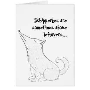 Schipperke Dog Cartoon