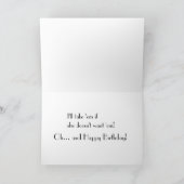 Schipperke Dog Cartoon Kaart (Binnen)