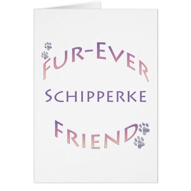 Schipperke Furever Friend (Devant)