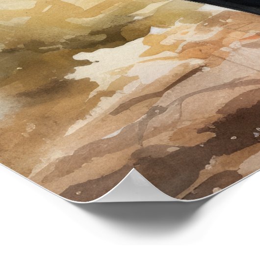 Schipperke Hondenkunst Print Poster (Hoek)