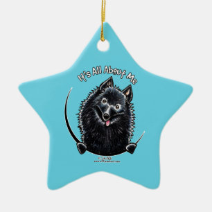 Schipperke IAAM Keramisch Ornament