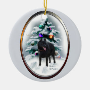 Schipperke Kerstboom Ornamenten
