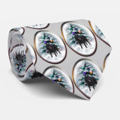 Schipperke kerstcadeaus stropdas (Opgerold)