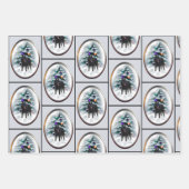 Schipperke Kerstmis Inpakpapier Vel (Voorkant 2)